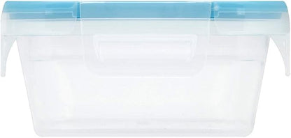 Snapware Total Solutions (3 Cup) Plastic Food Storage Containers Set, Airtight & Leakproof Locking BPA-Free Lids Tupperware, Freezer Dishwasher Microwave Safe (Pack of 10)