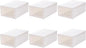 Large Plastic Shoe Storage Box Set, 6pcs Thickened Drawer-style Shoe Organizer with Flip Lid for Closet and Home Storage