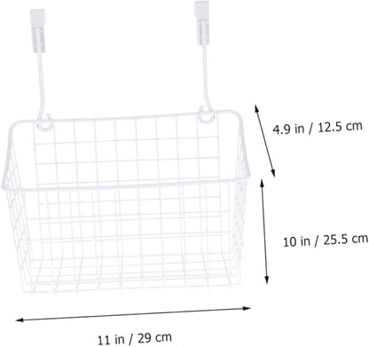 MAGICLULU Hanging Storage Rack over Door Basket Cabinet Storage Basket Closet Organizer Hanging Rack