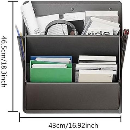 Hanging Shoe Storage Organizer for Motorhome, RV Door Organizer with 3 Compartments,Camper Van Accessories For Motorhome Shoes Storage,Motorhome Essentials,caravan storage solutions (1, 2 tier grey)