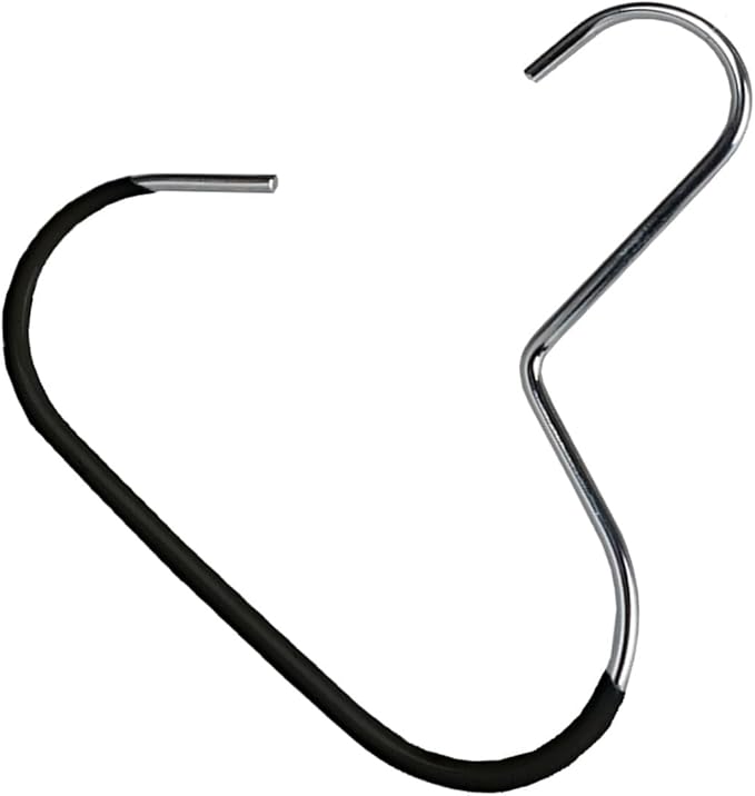 Multifunctional Hangers Scarf Hangers with Open Rings Designs for Hanging Belts Ties Hats and More Closet Organizers
