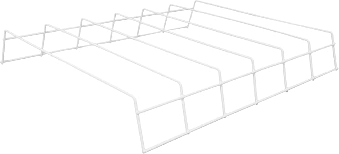 Zerodeko Beverage Storage Rack for Fridge Partitioned Drink Organizer for Efficient Storage Compatible Supermarket Coolers and Freezers Design for -term Use