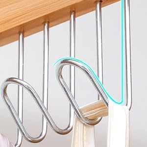 Belt Hangers for Men - 2 Pack Belt Organizer for Closet with 16 Metal Hooks Bra Organizer for Closet - Non-Slip Belt Holder for Closet Space Saving Belt Holder Belt Rack for Closet Brown