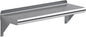 AmGood 8 in. x 24 in. Stainless Steel Wall Shelf | NSF | Metal Shelving | Garage, Laundry, Storage, Utility Room | Restaurant, Commercial Kitchen