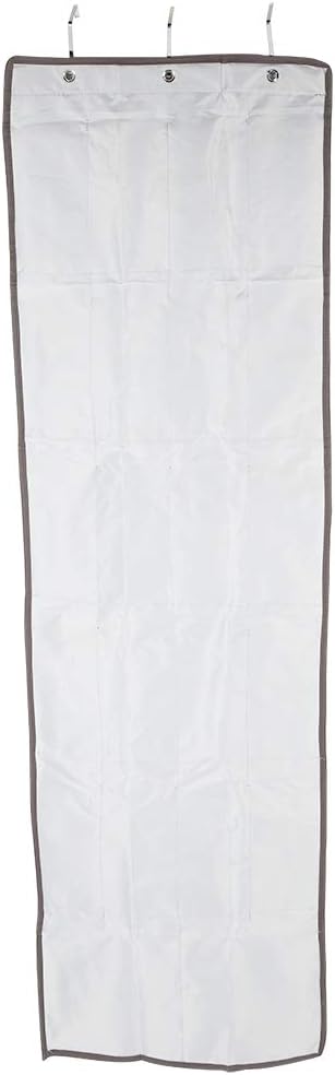 Over the Door Shoe Organizer Rack, Hanging Storage Bag with 22 Pockets, Oxford Cloth Space Saver with Transparent PVC Window for Shoes Toys Small Items