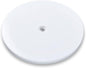 4 inch Lazy Susan Turntable White Acrylic Ball Bearing Rotating Tray for Spice Rack Table Cake Kitchen Pantry Decorating Bathrooms, 20-lb Load Capacity (360˚ Rotation)