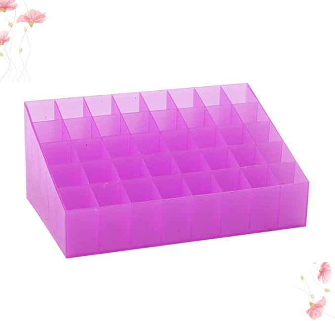Cabilock Makeup Organizer and Storage Lipstick Storage Case 40 Slots Modern Makeup Pencils Holder Slots