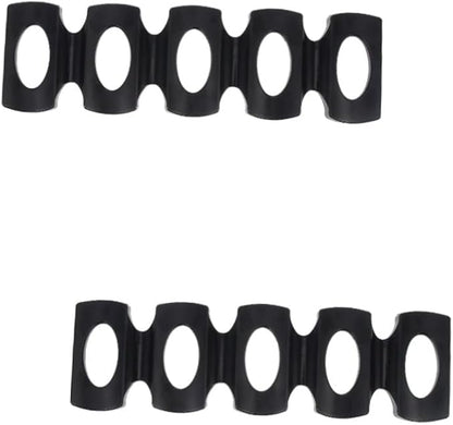 2pcs Silicone Beer Mat Drink Dispenser for Refrigerator Practical Fridge Beverage Can Organizer Non- Soda Can Holder for Home Kitchen and Pantry Use