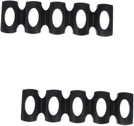 2pcs Silicone Beer Mat Drink Dispenser for Refrigerator Practical Fridge Beverage Can Organizer Non- Soda Can Holder for Home Kitchen and Pantry Use