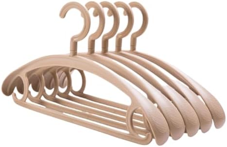 Heavy Duty Coat Hanger Swivel Wide Winter Jacket Hanger Kahki - Image 6