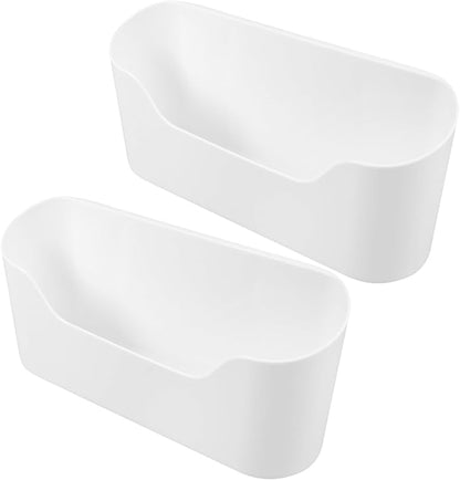 2pcs Kitchen Wall Mount Shelves Water Bottle Storage Adhesive Cabinet Door Organizer