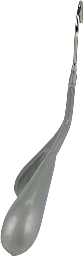 Mawa by Reston Lloyd BodyForm Series Non-Slip Space Saving Clothes Hanger with 2 Clips for Pants or Skirts, Style 42/LK, Set of 2, Silver