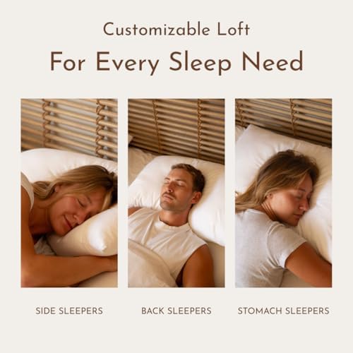 Little Sleepy Head Bed Pillow for Sleeping – Soft & Supportive Hypoallergenic Pillow with Down-Like Fill - King Size Pillow 2 Pack, 20x36 - Image 4