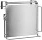 VOSAREA Cabinet Door Organizer Foldable Shelf for Kitchen Spice Storage Easy to Install over The Cabinet Hanging Shelf for Efficient Space Saving and Daily Use Essentials