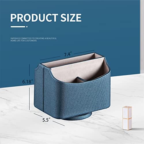 360° Rotatable Remote Control Holder,TV Remote Caddy for Nightstand Table - Image 3