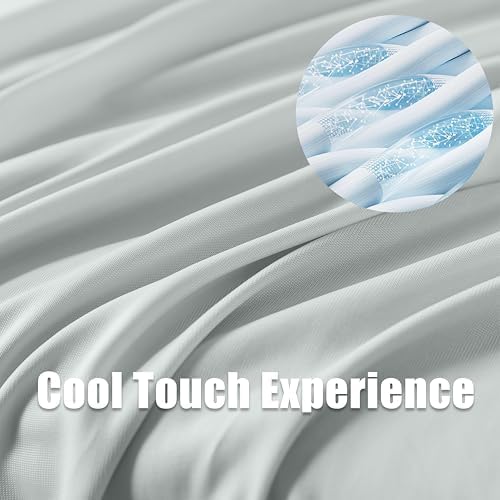 WhatsBedding Memory Foam Body Pillow with Cover, Long Bed Pillow for Adults - Image 2