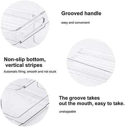 Wheels Can Holder - Car Scroll Can Holder Fridge Organiser System | Double Layer Fridge Cans Organiser | Can Dispenser for Drinks Beer Bubble Soda Storage Space 10 Cans