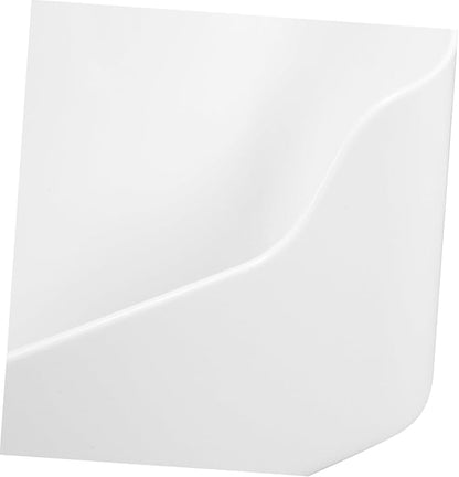 GLEAVI 2pcs Wall Mount Organizer for Kitchen Bathroom Office Adhesive Cabinet Door Shelves Compact Space-saver