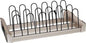 Hafele TAG Hardware 18" Shoe Rack Pull Out for Closet, Engage Collection, Matt Nickel