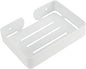 uxcell Soap Dish Holder Saver SUS304 Stainless Steel Wall Mounted Tray with Installation Kits White for Shower Bathroom Tub and Kitchen Sink