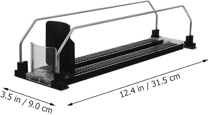 UPKOCH 2pcs Plastic Drink Replenishment Pusher for Fridge Automatic Beverage Dispenser Organizer for Easy Access for Kitchen and Party Use