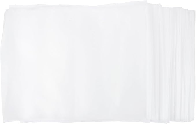 Cabilock 100Pcs Non-Woven Storage Bags 11X9.8 Inch Dustproof Isolation Bags for Shoes Clothing Travel Home Organization