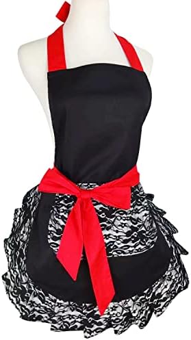 Sexy aprons for women Cute Cooking Pinup Aprons for Women Girls - Image 3