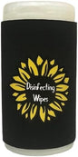 Sunflower Disinfecting Wipe Cover (Small, Black)