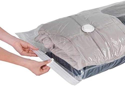 WENKO Saco guardarropa comprimible 2 unids, 90 x 56 cm