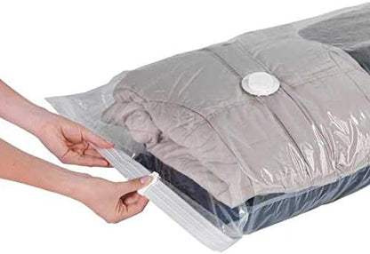 WENKO Saco guardarropa comprimible 2 unids, 90 x 56 cm
