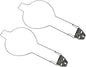 VOSAREA 2-Pack Cowboy Hat Holder for Truck Car - Heavy Duty Spring-Loaded Hat Rack for Vehicle Headrest - Metal Hard Cowboy Cap Holder for Truck Accessories