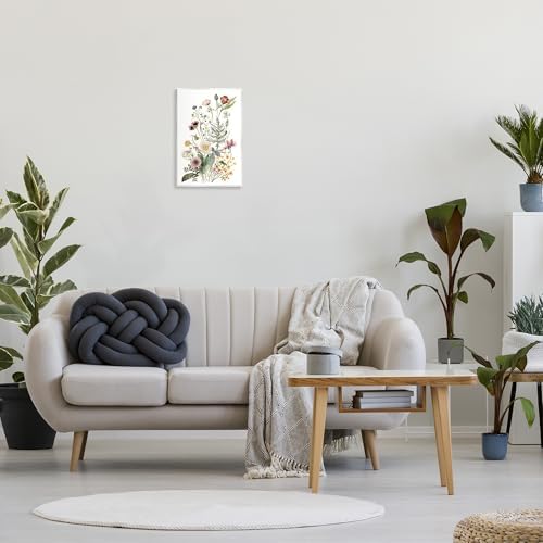 Subtle Spring Blossoms Floral, 13 x 19 Inch Mounted Print on Wall Plaque - Image 3