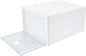 MAGICLULU 1pc Plastic Shoe Storage Box Creative Design Stackable Shoes Container for Easy Organization Capacity for Seasons