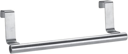 Stainless Steel Towel Rack 23cm Over The Door Cabinet Door Wall Mounted