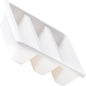 Vaguelly Organizer for Plastic Shoe Storage Container Space-saving and White for Entryway and Closet Use