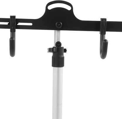 Triangle Bike Hanging Rack, Adjustable Repair Display Stand for Road Bike Parking