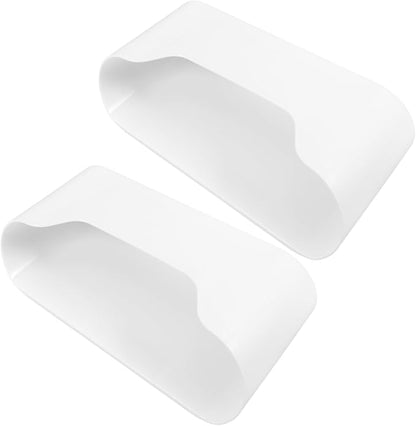 Ciieeo 2pcs Wall-mounted Storage Box Adhesive Mount Cabinet Door Holder Kitchen Organization Bathroom Organization Key Rack