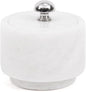Radicaln Marble Salt Cellar with Lid 3" White Handmade Salt Box & Spice Jar for Kitchen Counter, Ideal Salt Holder, Sugar Bowl & Salt Dish, Salt Container For Housewarming Gift & Kitchen Decor