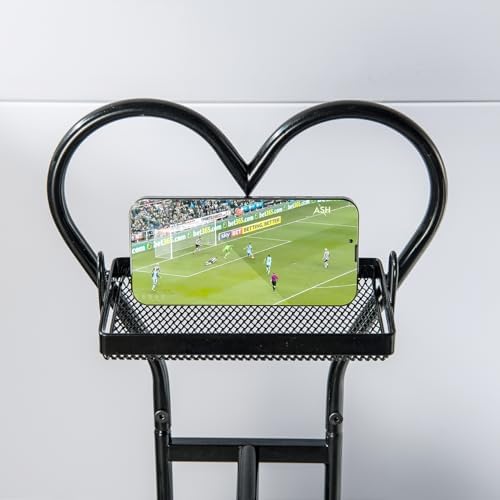 Freestanding Toilet Paper Holder, Black - Image 4