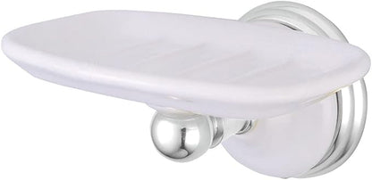 Kingston Brass BA1115C Victorian Soap Dish, Polished Chrome,5-1/4"