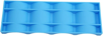 Unomor Fridge Storage Rack for Cans and Bottles Silicone Beverage Organizer Stacking for Fridge Pantry and Garage Lightweight and Easy to Clean