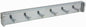 Design-R Pull-Out Belt Rack for Belts, Ties and Scarves, Accessories Storage Hanger with Mounting Hardware (Chrome)