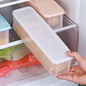 Noodle Storage Box, Plastic Pasta Storage Container Kitchen Spaghetti Food Storage Box with Lid Fridge Airtight Organizer for Noodles, Eggs, Fruits Snacks (Transparent,11.4x2.55x3.14in)