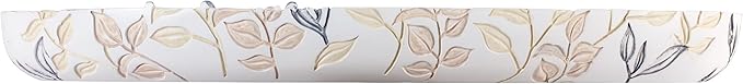 Avanti Linens - Vanity Tray, 100% Hand-Painted Resin Bathroom Accessories, Floral Home Decor (Marielle)