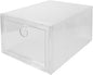 BESPORTBLE Transparent Plastic Shoe Storage Box Dustproof Anti-oxidation Organizer for Home Closet Stackable Creative Container with Visible Window for Shoes Socks and Items