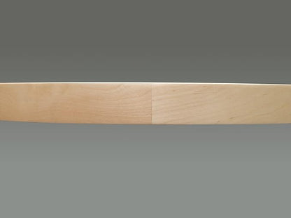Lazy Daisy Banded Wood D-Shaped Lazy Susan for Corner Wall Cabinets w/Swivel Bearing