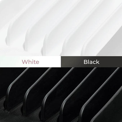 iDesign The Sarah Tanno Collection Silicone Makeup Palette Holder and Cosmetic Organizer, White