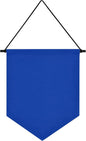 Wall Hanging Brooch Organizer Storage Board Colorful Enamel Pin Badge Canvas Display Banner Earrings Case Collection Holder 12.6x10in(Not Include Any Accessories) (Navy Blue)