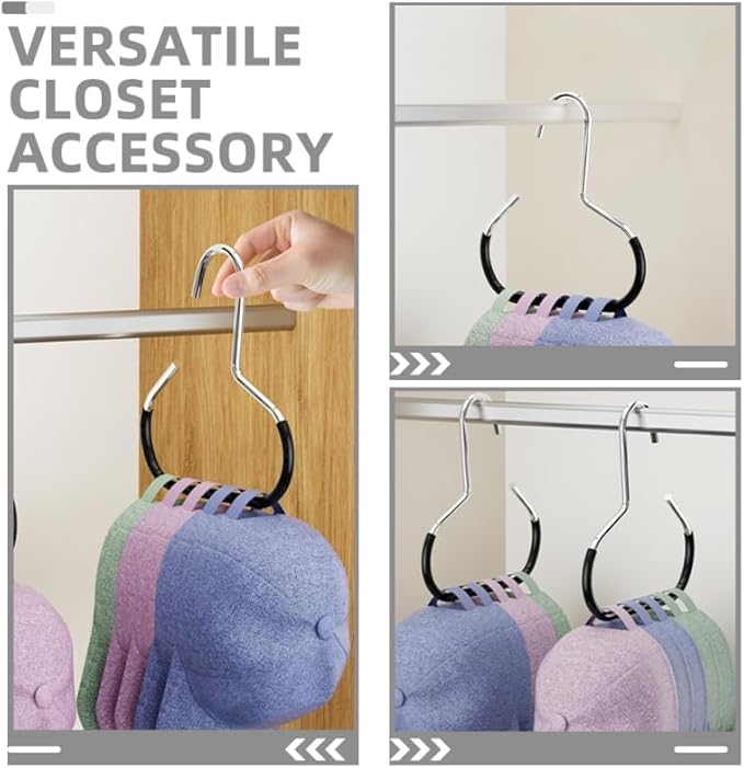 BESTOYARD 10-Pack Scarf Ring Hangers Non-Slip Metal Closet Organizer for Ties Scarves Belts and Tank Tops with Protective Coating 5.90X5.51 Inches
