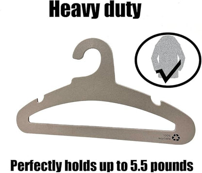 20Pack Koobay 17" Adult Clothes Coat Eco Recyclable Paper Cardboard Shirt Hangers